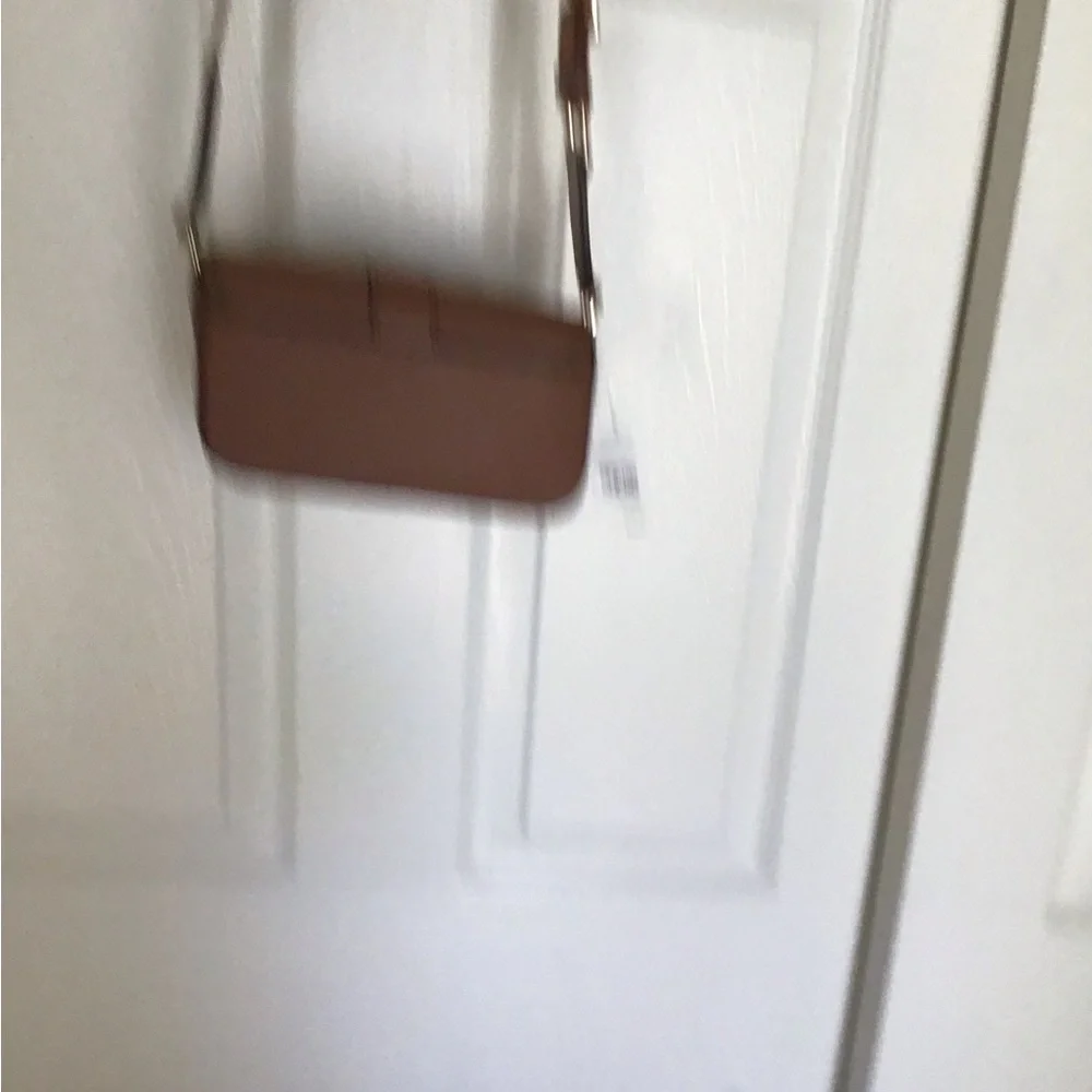 MICHAEL KORS Greenwich Mini Leather East West Sling Crossbody - Picture 5 of 6